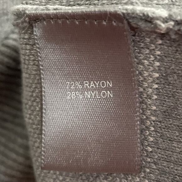 Marled Sweater Let It Snow Polka Dot Size XS Gray Winter Themed Balloon Sleeves - Picture 7 of 8